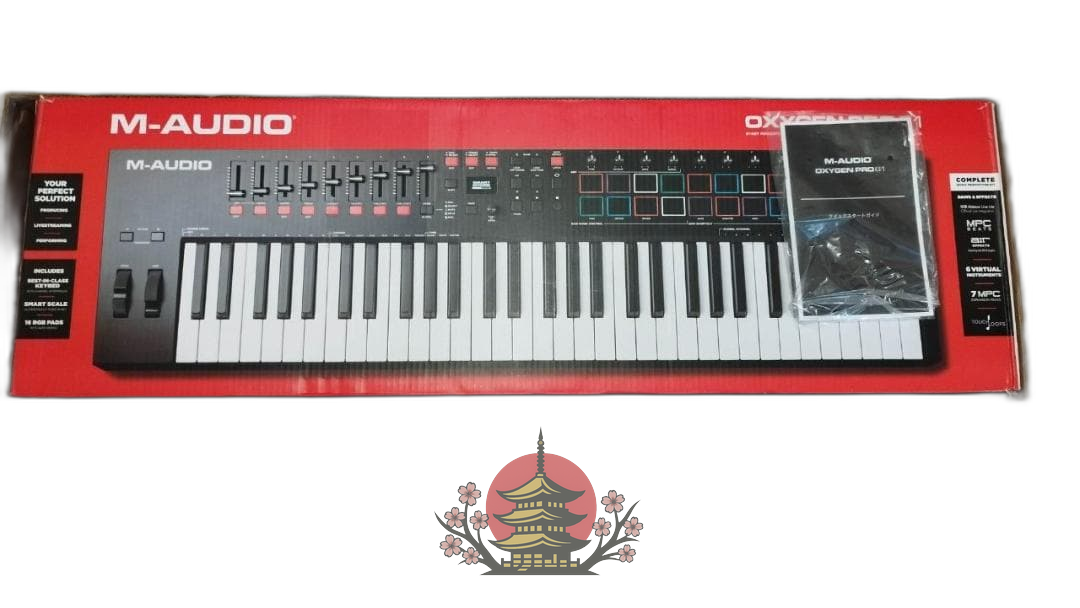 M-Audio Midi Keyboard Pad Oxygen Pro 61