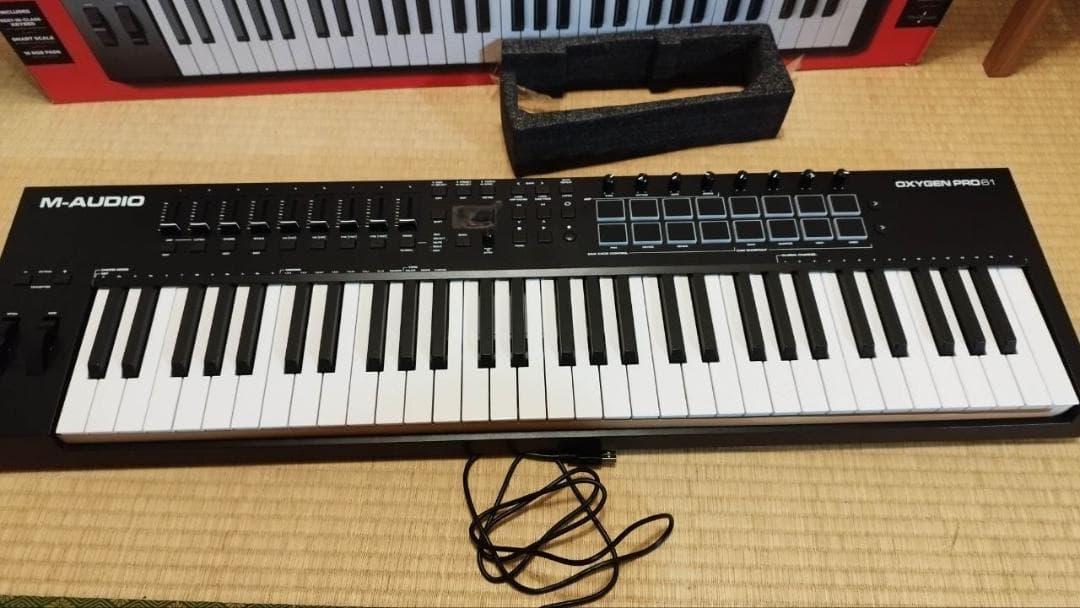 M-Audio Midi Keyboard Pad Oxygen Pro 61