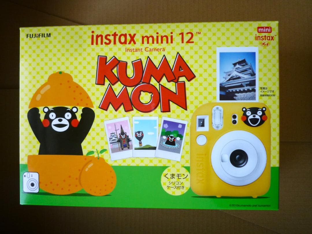 Fujifilm Instant Camera Body Instax Mini 12 Kuma Mon