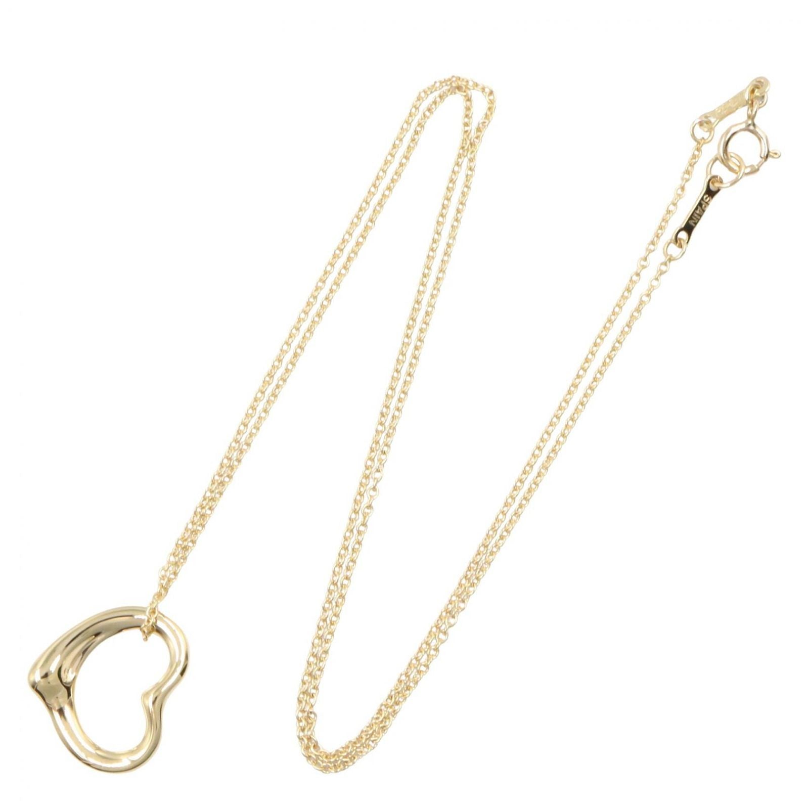 Tiffany Necklace Co 40.5 K18 Used A