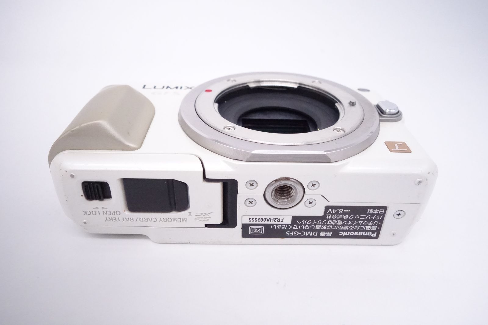 Panasonic Mirrorless Interchangeable Lips Gf5 1210 Dmc-Gf5-W [W2607005M]