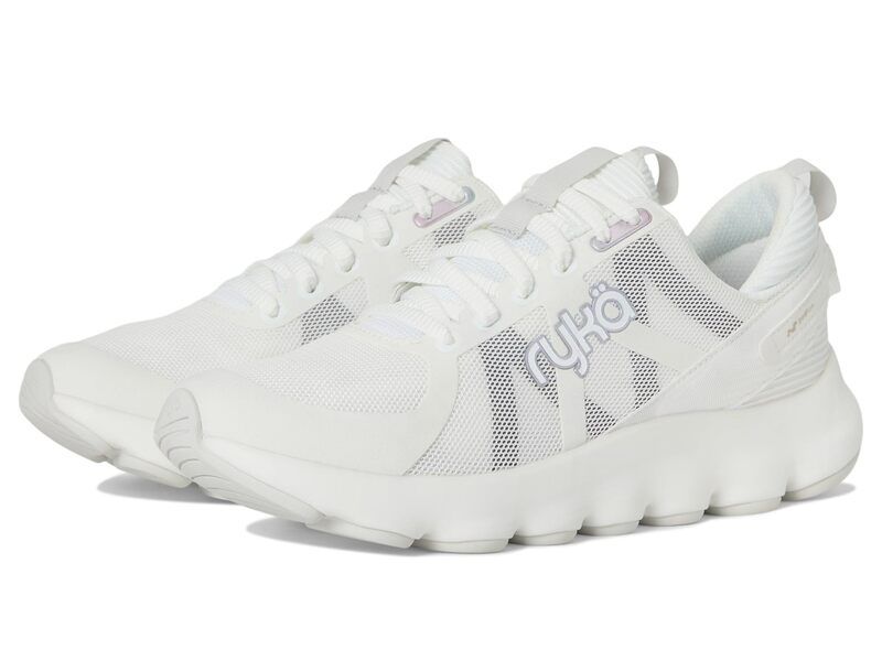 Sneakers Ryka Podflow Walking Shoe Brilliant White Mesh Fabric