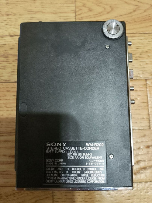 Sony Cassette Players Walkman Wm-R202 Cassette-Corder