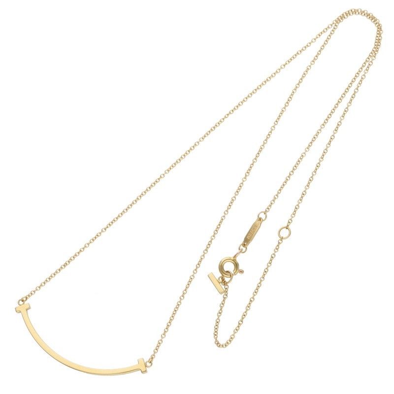 Tiffany Necklace T K18Yg