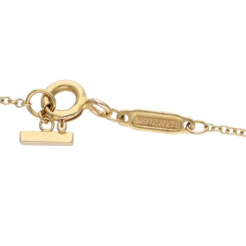 Tiffany Necklace T K18Yg