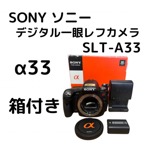 Sony Digital Slr 33 Slt-A33