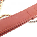 Chanel Shoulder Bag 91810 Brown( Aged Metal+Gold+Silver(