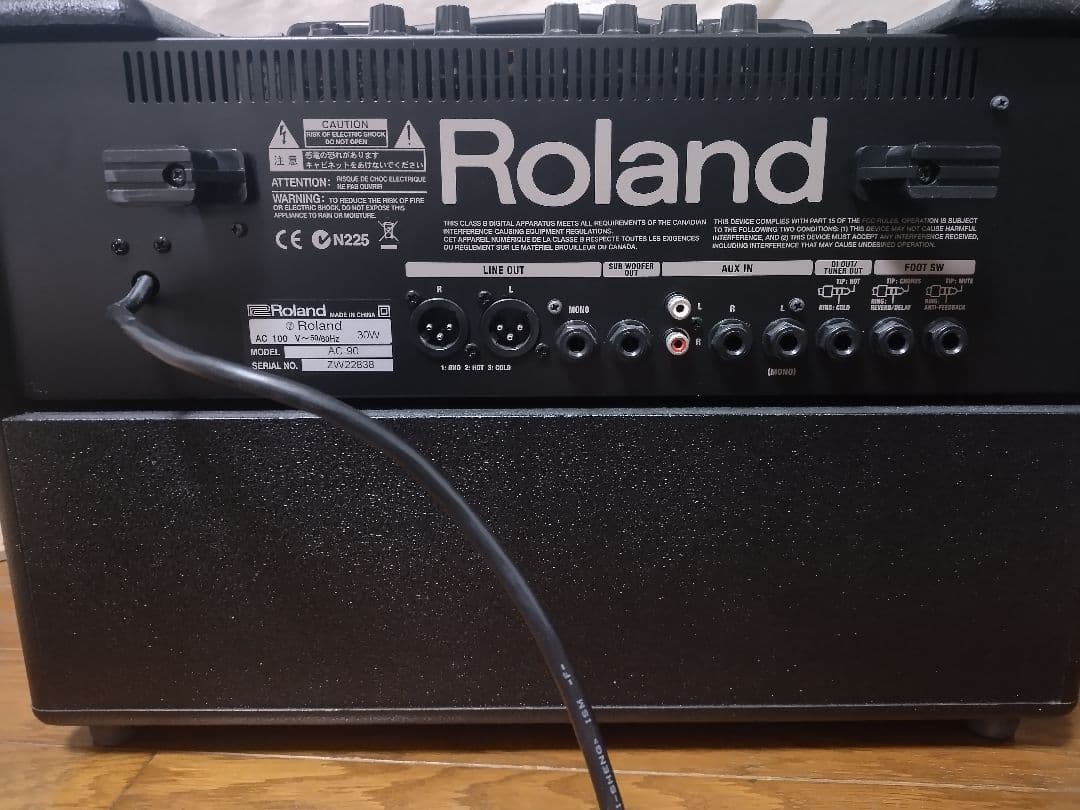 Roland Guitar Amplifiers Acoustic Chorus Ac-90