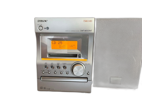 Sony Cd Md Cassette Deck Cmt-M333Nt
