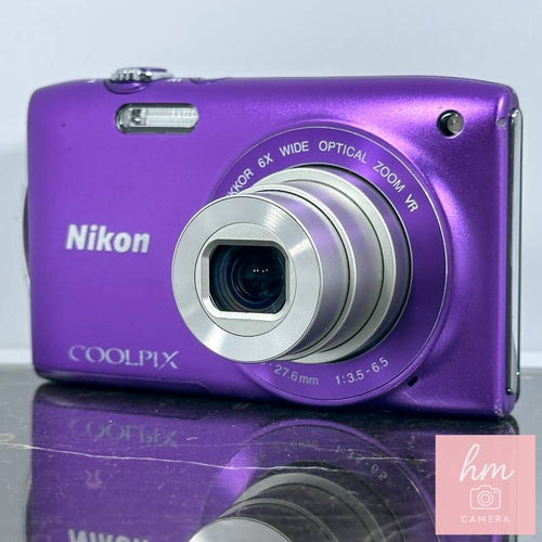 Nikon Compact Digital Camera Coolpix S3300 1602 6 Nikkor