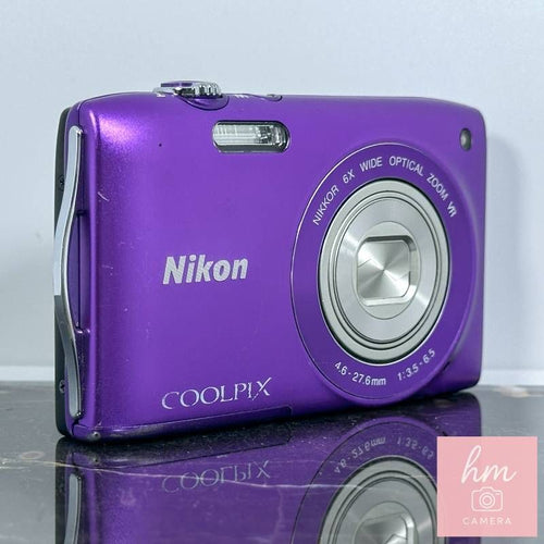 Nikon Compact Digital Camera Coolpix S3300 1602 6 Nikkor
