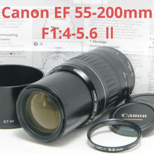 Canon Zoom Lenses Ef 55-200Mm F1:4-5.6