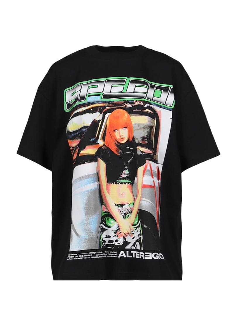 Short Sleeve (T -Shirt) Blackpink Lisa Alterego