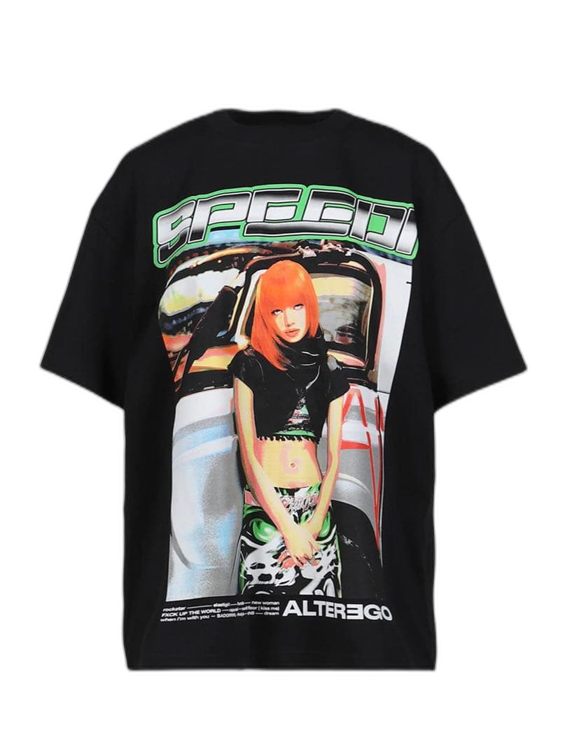 Short Sleeve (T -Shirt) Blackpink Lisa Alterego