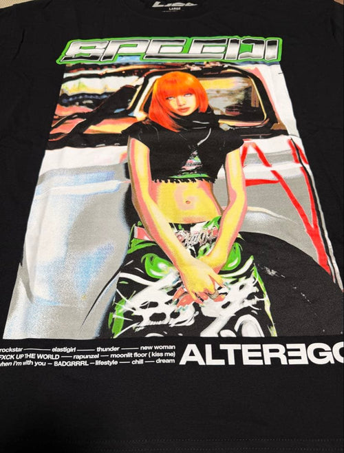 Short Sleeve (T -Shirt) Blackpink Lisa Alterego