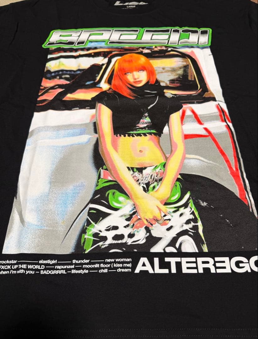Short Sleeve (T -Shirt) Blackpink Lisa Alterego