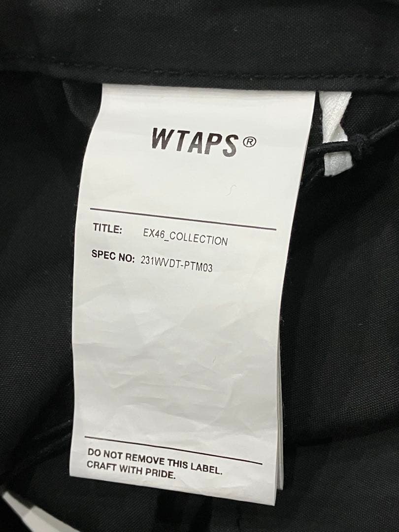 Wtaps Work Pants, Cargo Painter'S Milt0001 Trousers 23Ss