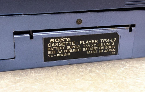 Sony Cassette Players Walkman Tps-L2