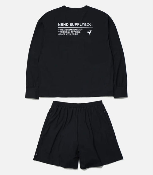 Neighborhood Medium/Long-Sleeve T-Shirts Nh X Folbot. Physical Fitness Uniform