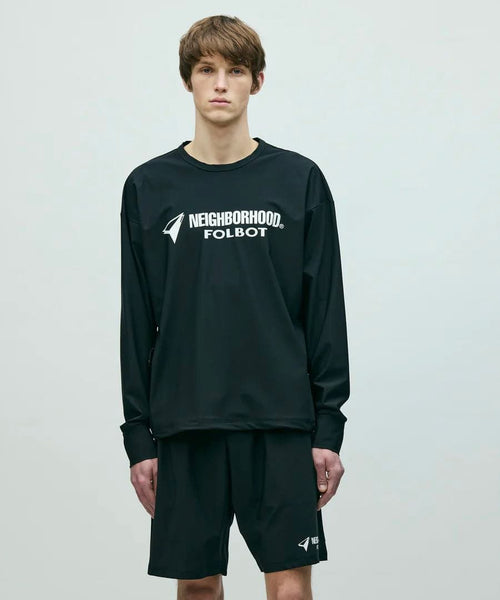 Neighborhood Medium/Long-Sleeve T-Shirts Nh X Folbot. Physical Fitness Uniform
