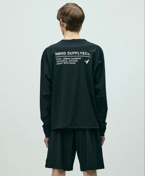 Neighborhood Medium/Long-Sleeve T-Shirts Nh X Folbot. Physical Fitness Uniform