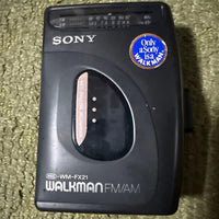 Sony Cassette Players Walkman Wm-Fx21