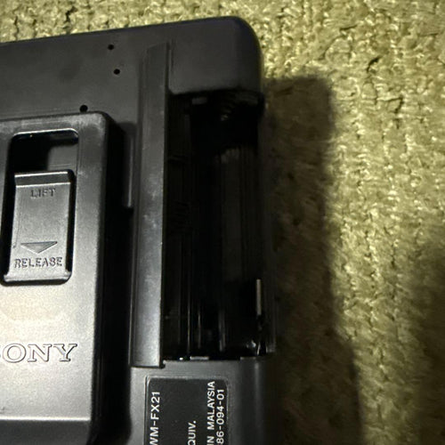 Sony Cassette Players Walkman Wm-Fx21