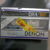 Denon Cassette Tapes Dx4 90 2P