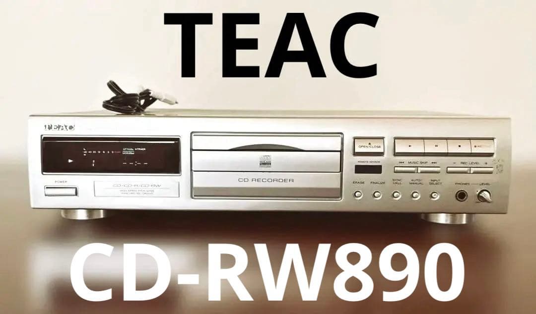 Teac Cd, Md Cassette Decks Cd-Rw890