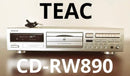Teac Cd, Md Cassette Decks Cd-Rw890