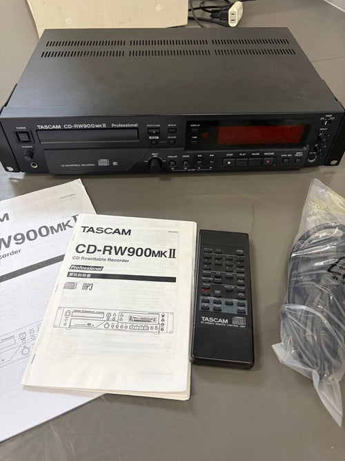 Cd Sacd Player Tascam Cd-Rw900Mk Ii