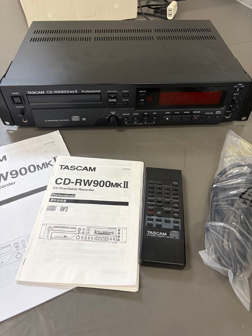 Cd Sacd Player Tascam Cd-Rw900Mk Ii