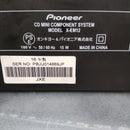 Pioneer Mini Component Systems Cd/Usb/Widefm/Aux
