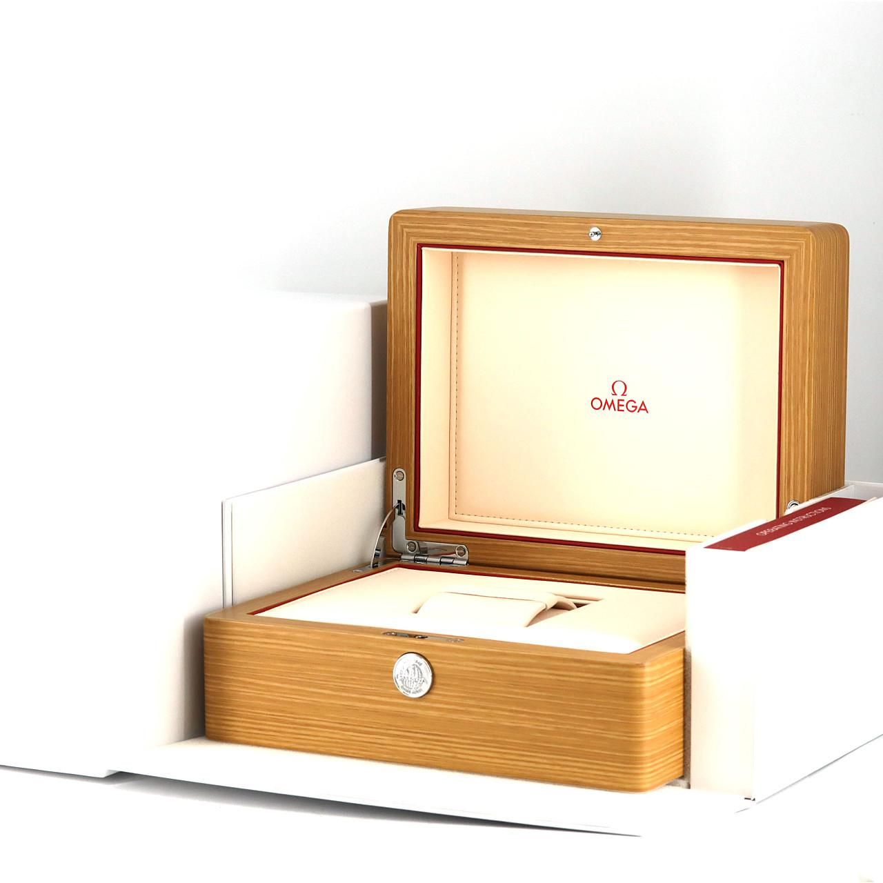 Omega Automatic Winding Clock '57 331.10.42.51.03.001 Ss