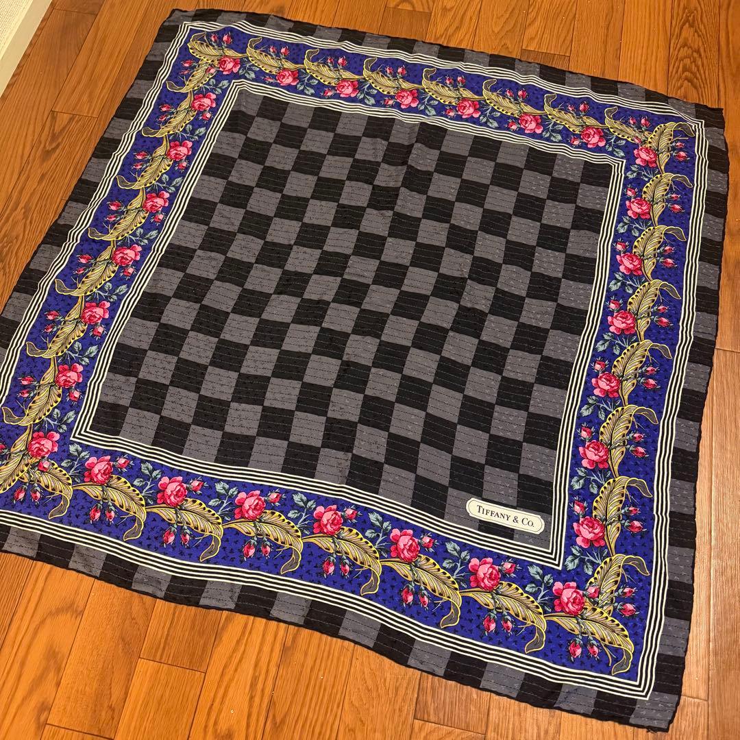 Tiffany Bandanas Thin Scarves Co. 100%