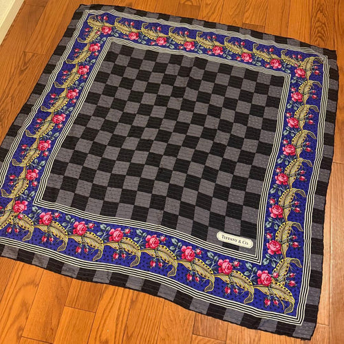 Tiffany Bandanas Thin Scarves Co. 100%
