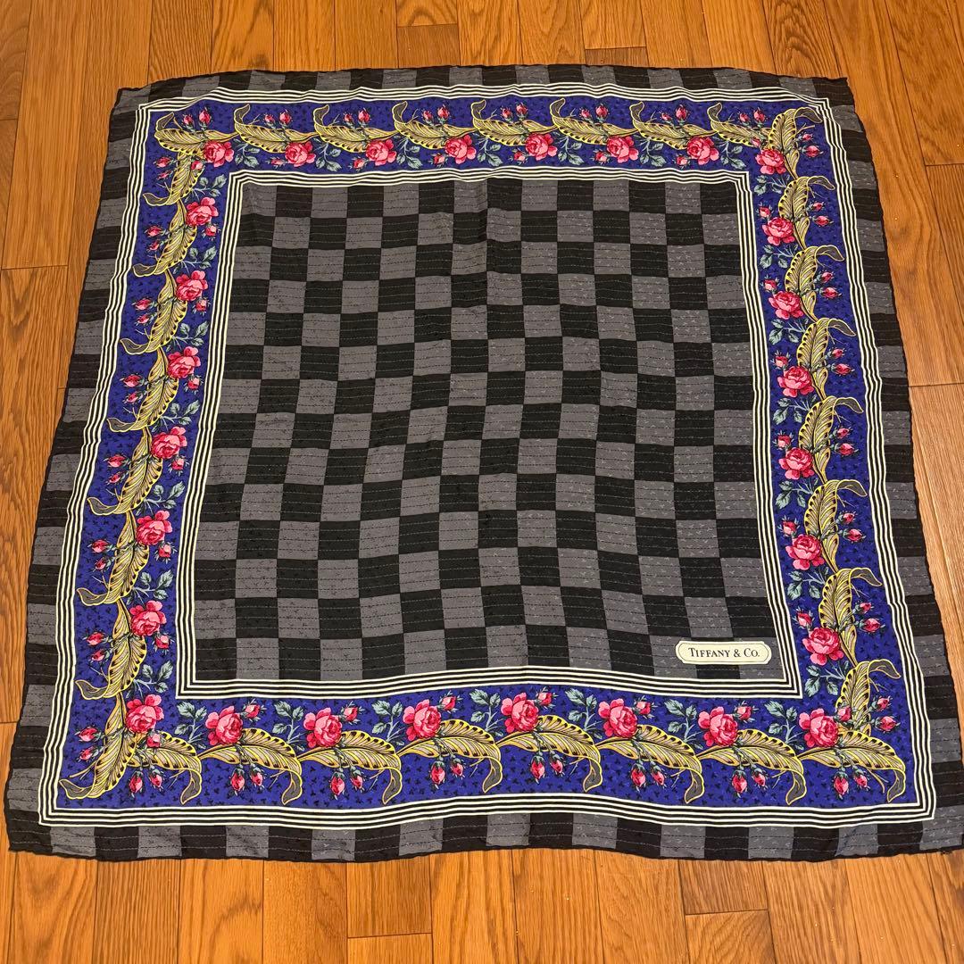 Tiffany Bandanas Thin Scarves Co. 100%
