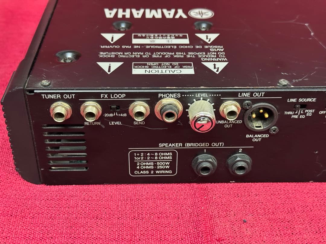 Yamaha Base Amplifier Bbt500H