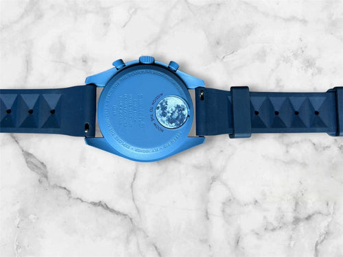 Omega Quartz Watches Swatch Mission To The Super Blue X Moonphase So33N700