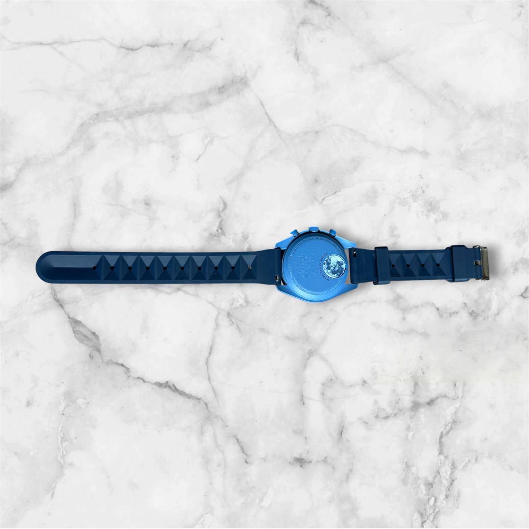 Omega Quartz Watches Swatch Mission To The Super Blue X Moonphase So33N700