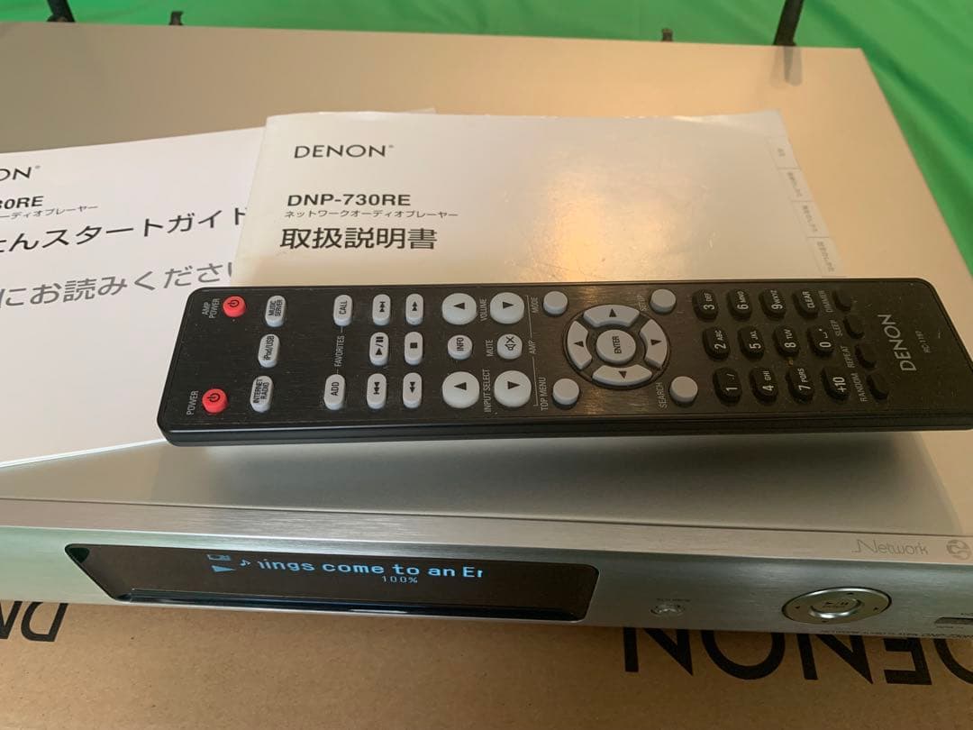 Denon Network Player Streamer Dnp-730Re