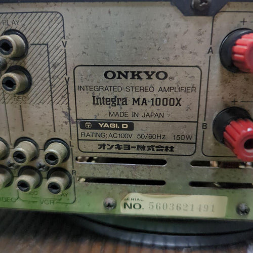 Onkyo Other Integra Ma-1000X
