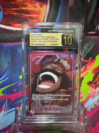 One Piece Card Game Cgc10 Pristine Psa10 Op13-003