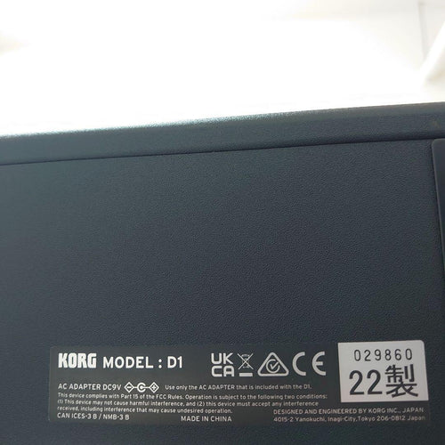 Korg Keyboard Electronic Piano D1 Ds-1H