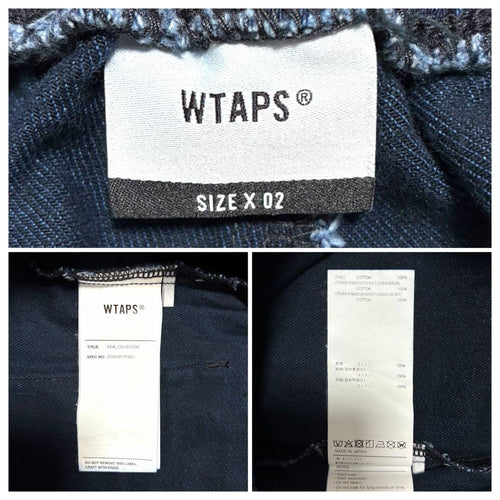 Wtaps Work Pants, Cargo Painter'S Indg Zorn Indigo