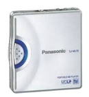 Portable Md Player Panasonic Sj-Mj78-S Mdlp
