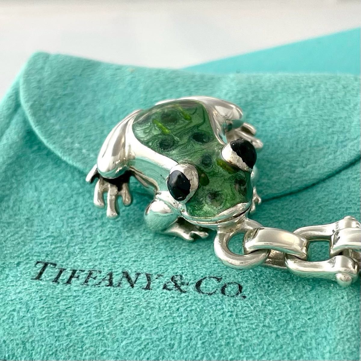 Tiffany Keychain Key Ring 925 P250Fe