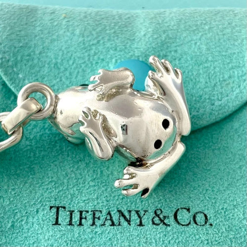 Tiffany Keychain Key Ring 925 P250Fe