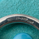 Tiffany Keychain Key Ring 925 P250Fe