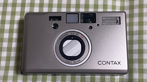 Contax Compact Camera (Film) T3 T3D Date Back